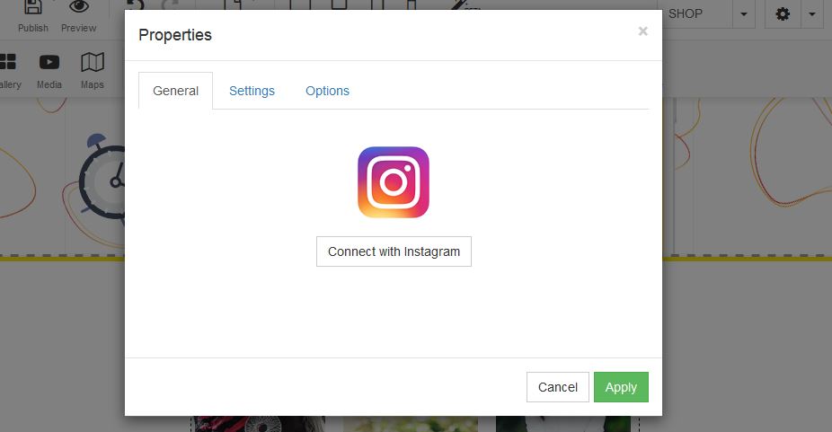 Adding Instagram to your website