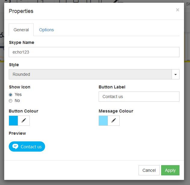Adding skype to your website